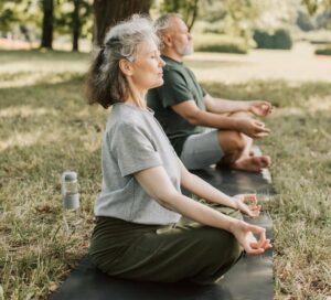 private meditation session